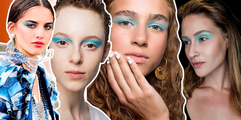 Eyeshadow Biru Yang Mencuri Perhatian! Berani Coba?