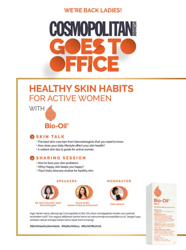 COSMOPOLITAN GOES TO OFFICE