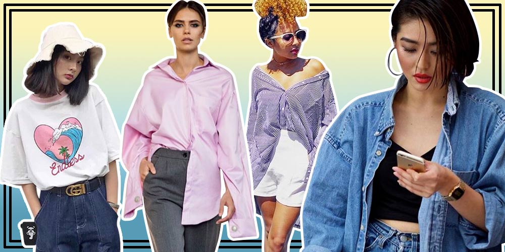 Tips Mix and Match Dengan Oversize Shirt