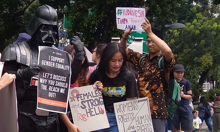 Women's March Kembali Bersuara Terkait Kekerasan Seksual