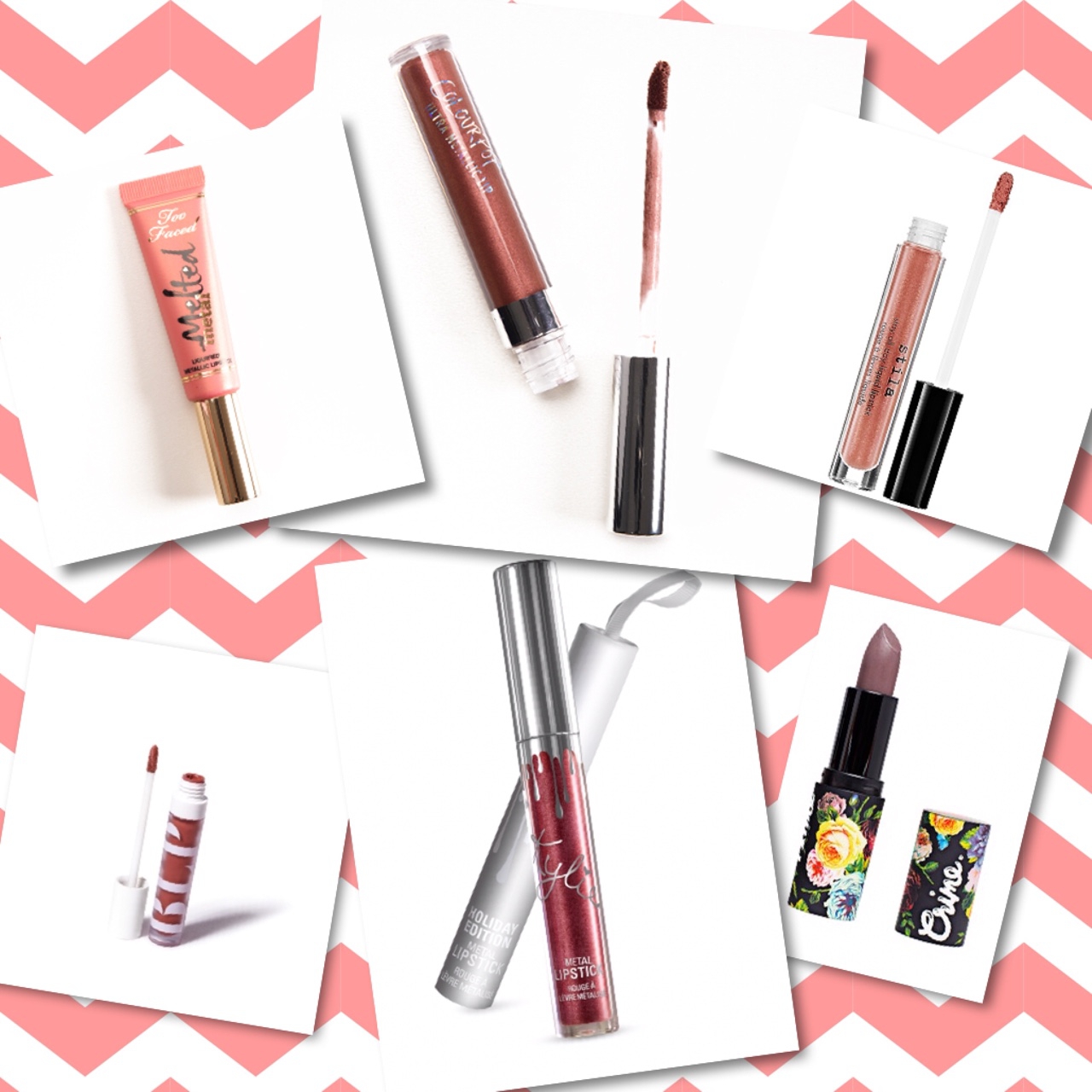 6 Lipstick Metalik Yang Wajib Anda Lirik! 