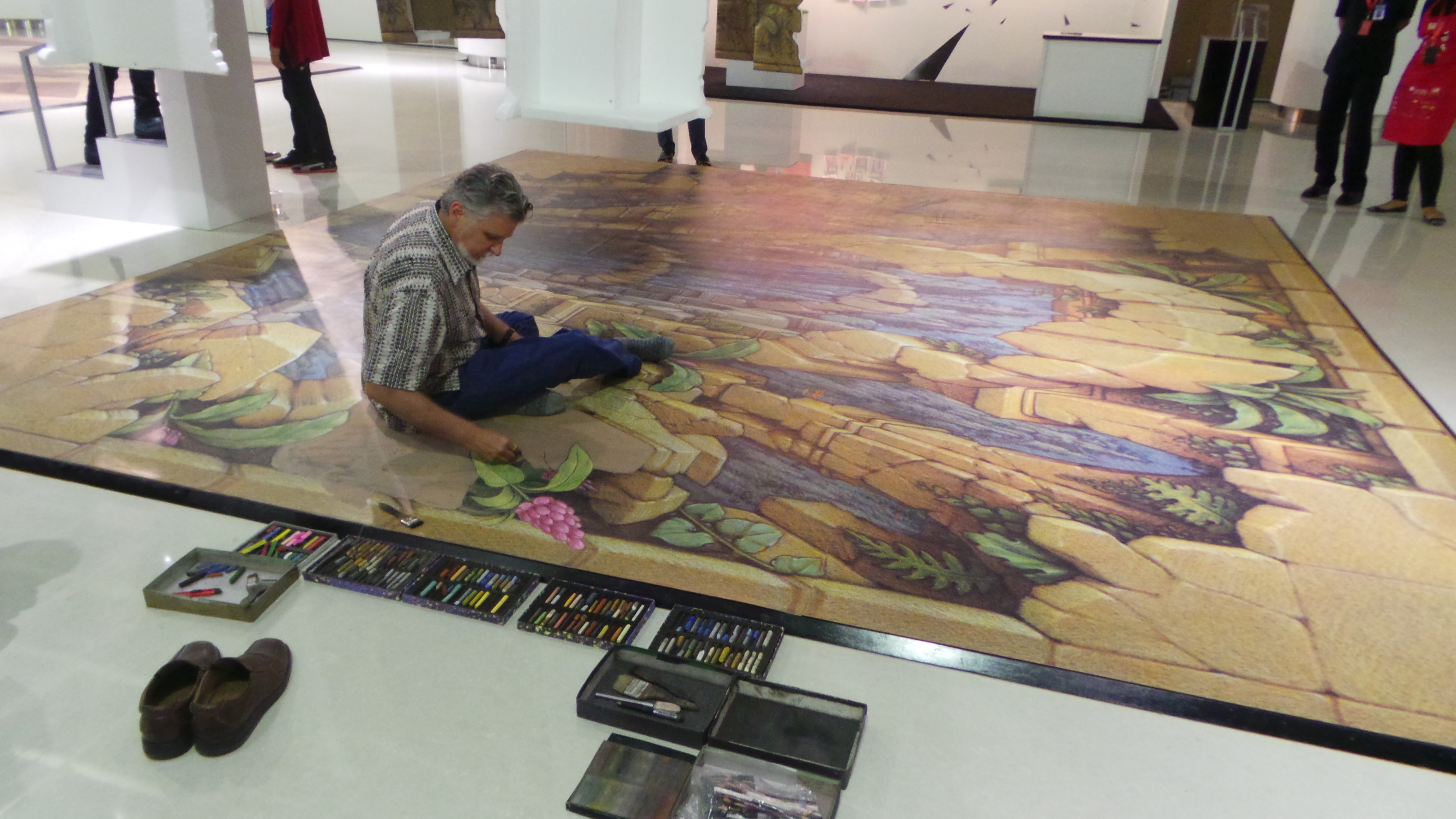 Serunya Menikmati Seni Lukis 3D