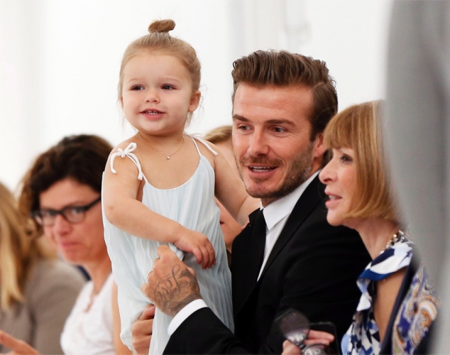 Harper & David Beckham