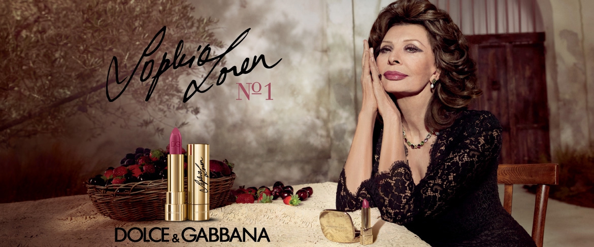 Lipstik Dolce & Gabbana Untuk Sophia Loren