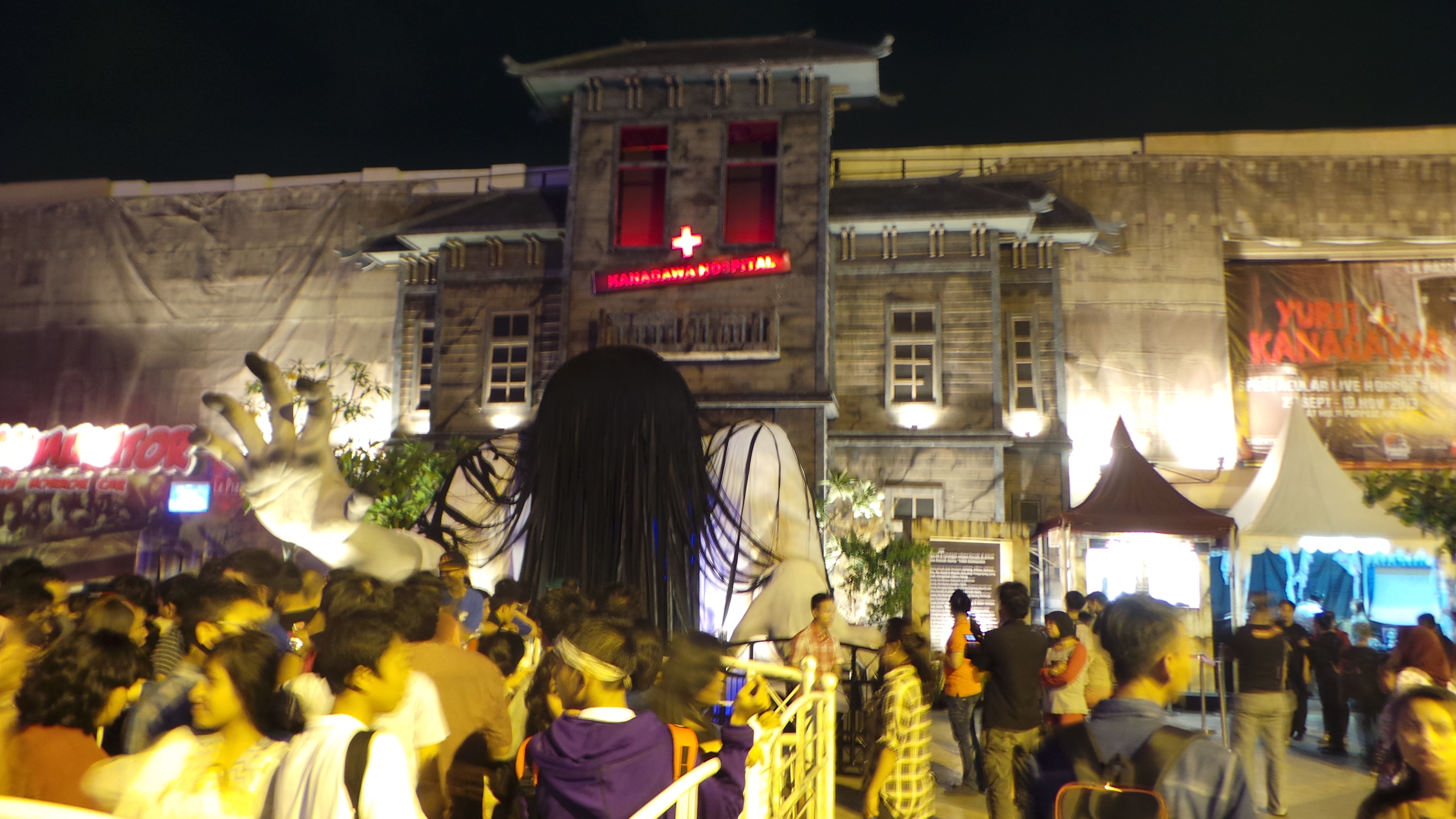 Uji Nyali dengan Yurei Kanagawa di La Piazza