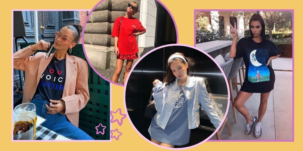 Tips Padu Padan Oversized T-shirt