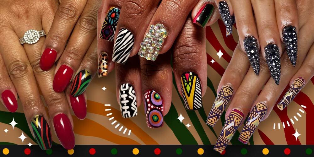 Wajib Coba! 7 Nail Art Motif Kwanzaa 