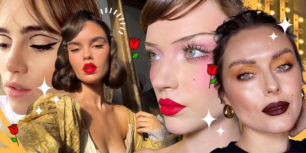 Glamor, 6 Inspirasi Makeup Vintage Yang Wajib Kamu Coba!