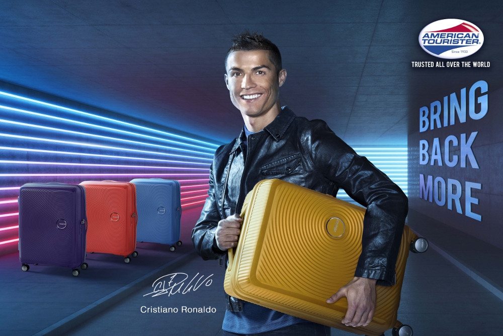 Cristiano Ronaldo Jadi Duta Brand American Tourister