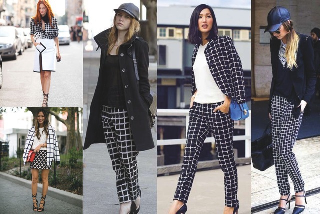 Motif Kotak untuk Akhir Pekan