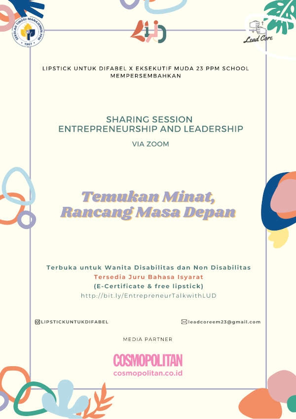 Temukan Minat, Rancangan Masa Depan