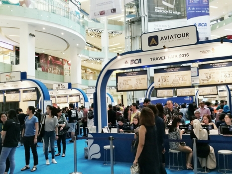 Tiket Murah di Singapore Airlines BCA Travel Fair 2016