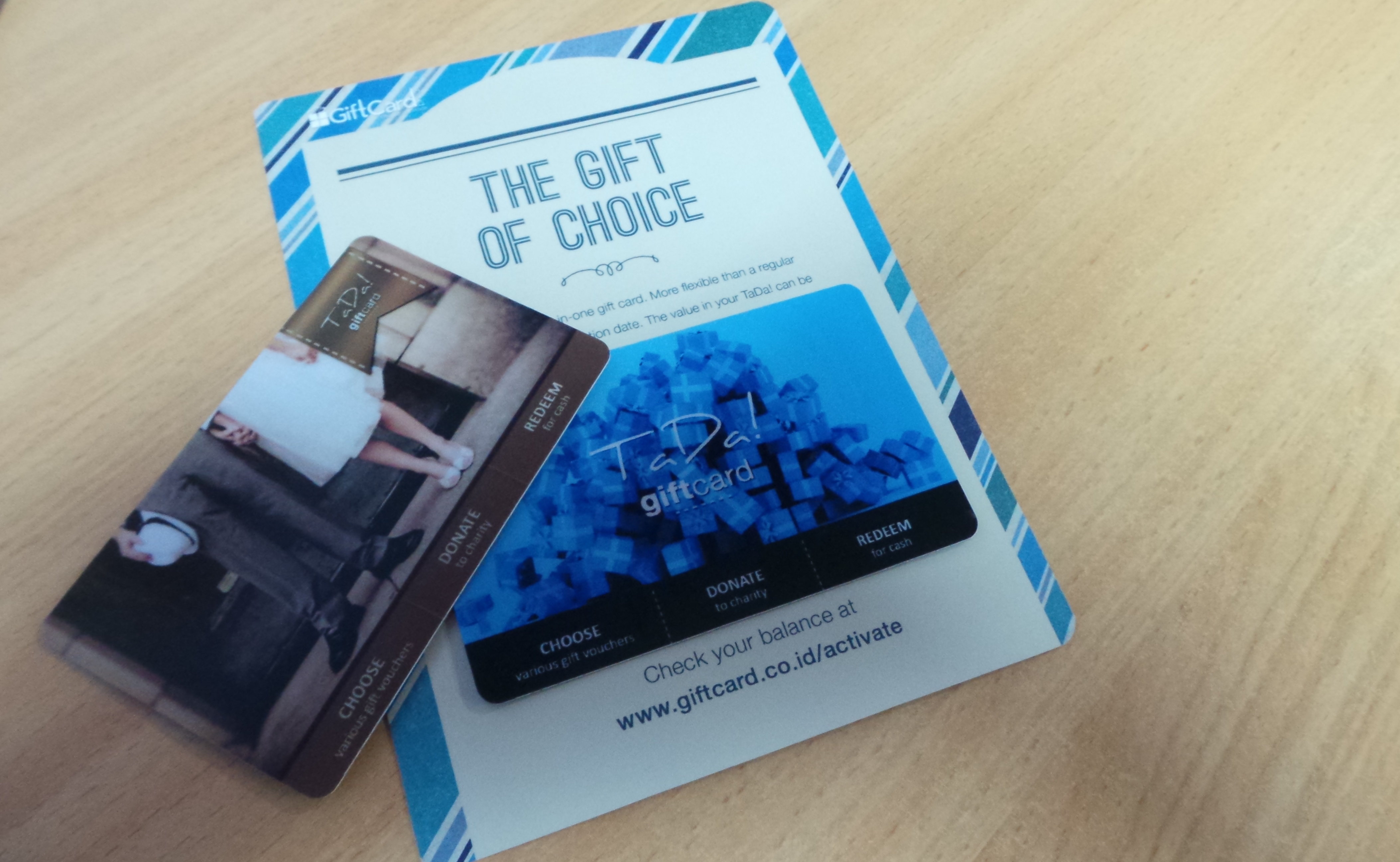 Gift Card Multifungsi Nan Praktis 