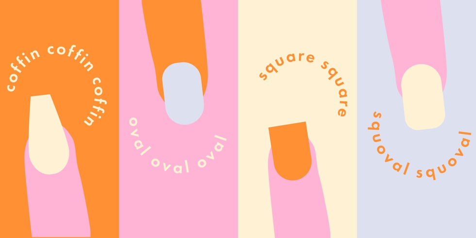 Squoval Hingga Stiletto, Inilah 8 Bentuk Kuku Yang Sedang Populer!