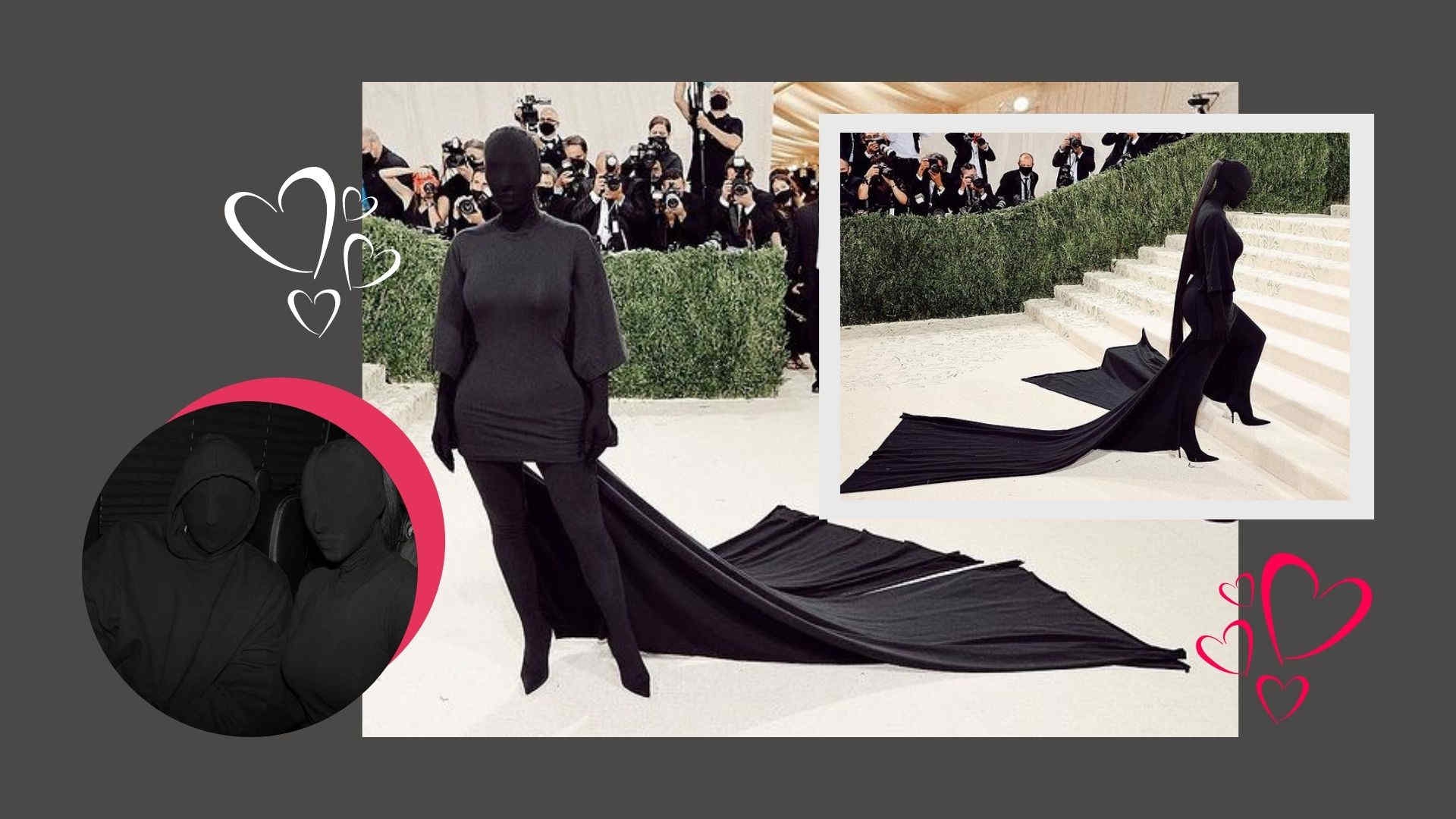 Seperti Inilah Tampilan Kim Kardashian Di Balik Topeng Met Gala-nya!