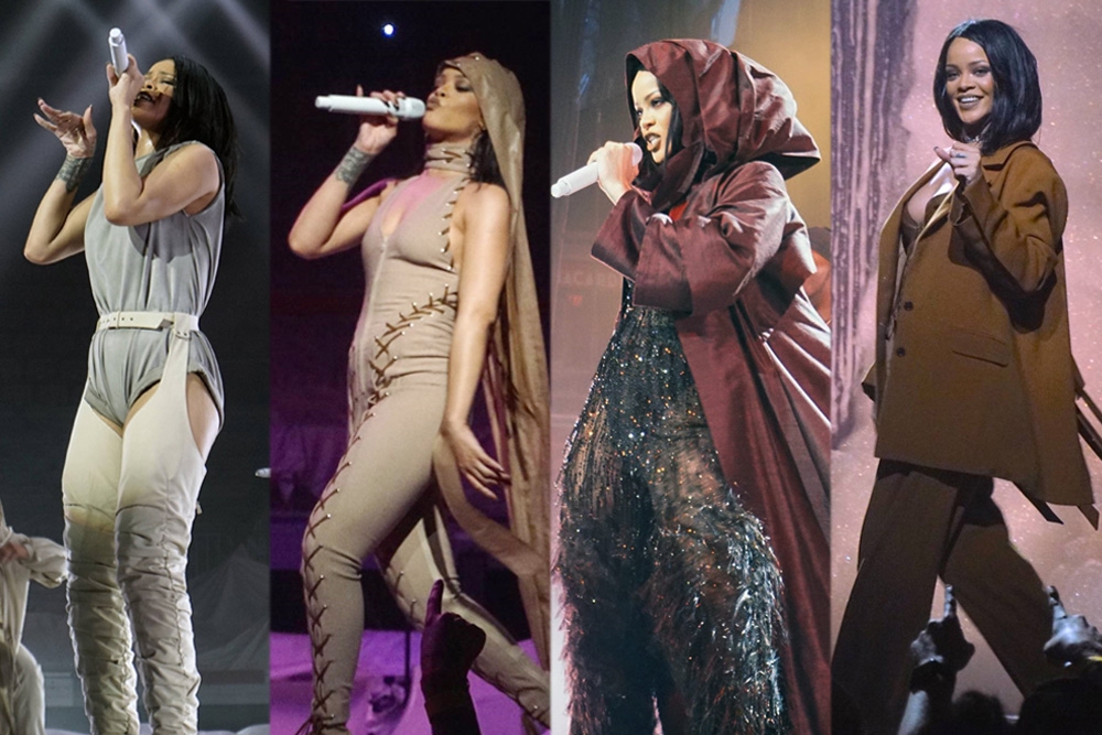Gaya Modis Rihanna di Anti World Tour