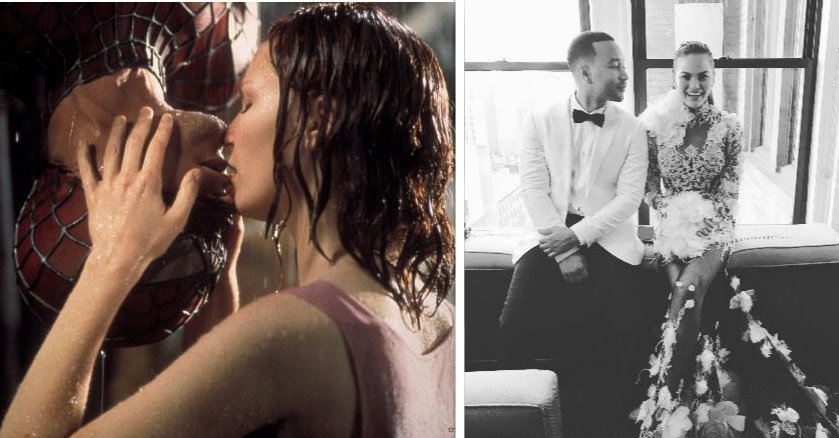 Chrissy Teigen dan John Legend Tiru Adegan Spiderman