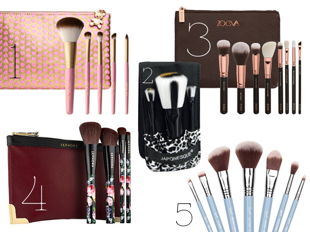 5 Makeup Brush Set Paling Memikat 