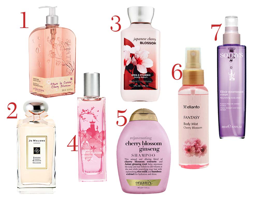 Rayakan Musim Semi dengan 7 Produk Beraroma Cherry Blossom