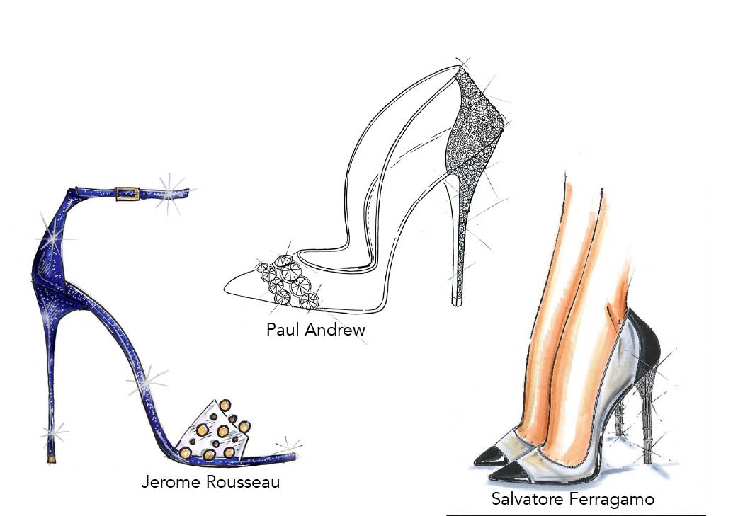 Sepatu Cinderella Dari 9 Desainer