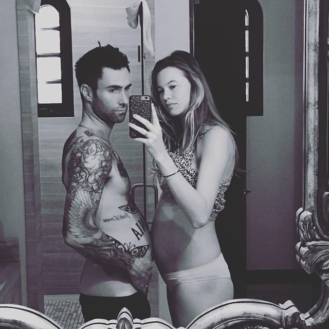 Dusty Rose, Anak Pertama Adam Levine - Behati Prinsloo