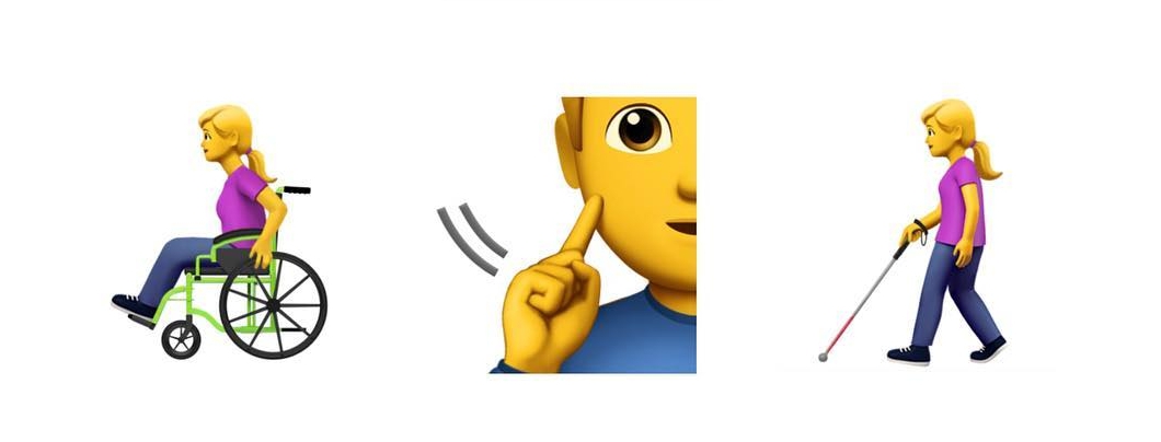 Apple Mengusulkan Emoji Baru Untuk Kaum Difabel