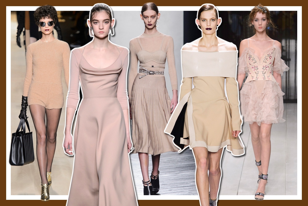 5 Tampilan Trendi Dengan Warna Beige