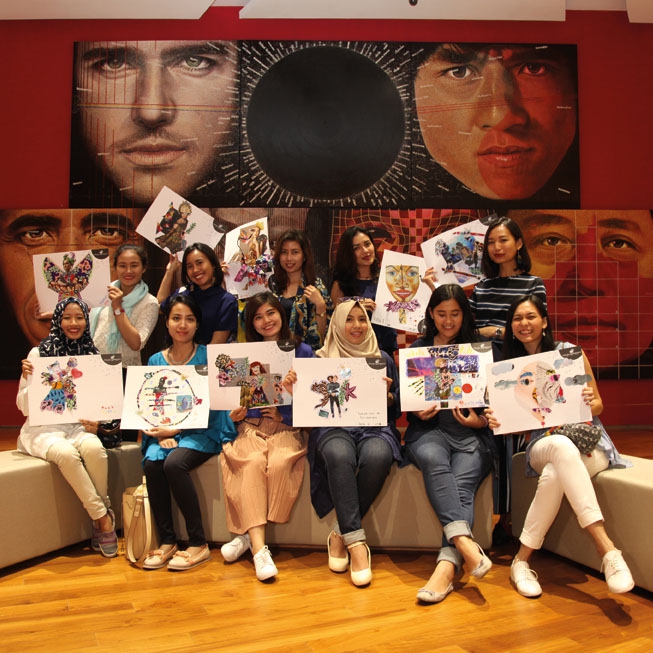 Serunya Art Class Bersama Cosmo Club