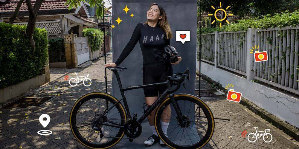 Cerita Harly Valentina yang Jatuh Cinta dengan Sepeda!