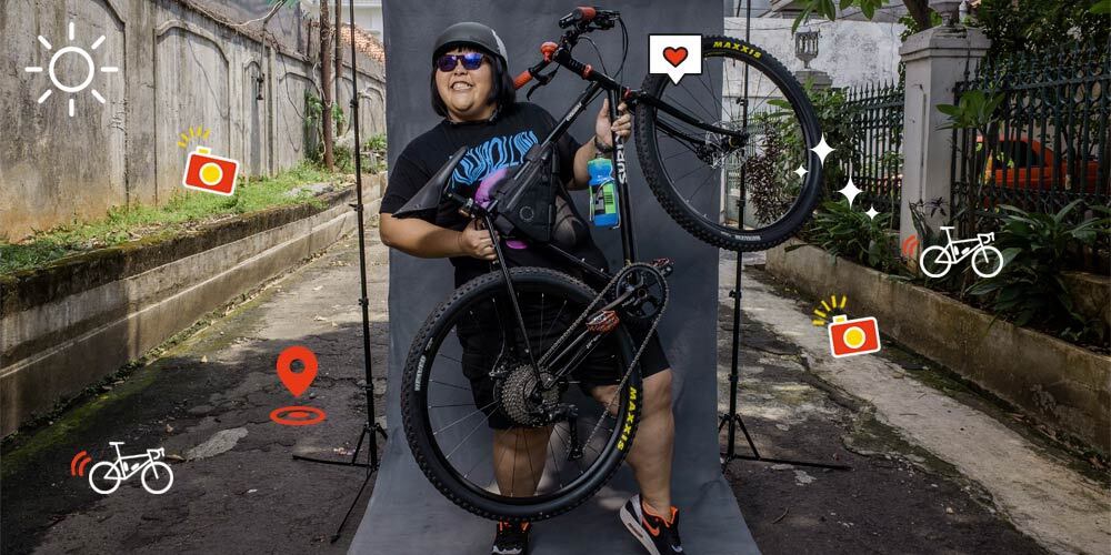 Tips Bersepeda Seru di Jakarta dari Fotografer Rendha Rais