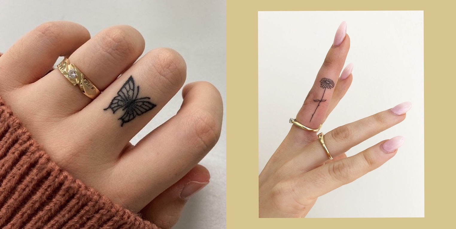 Intip 10 Ide Tato Di Jari Yang Menggemaskan Ini!