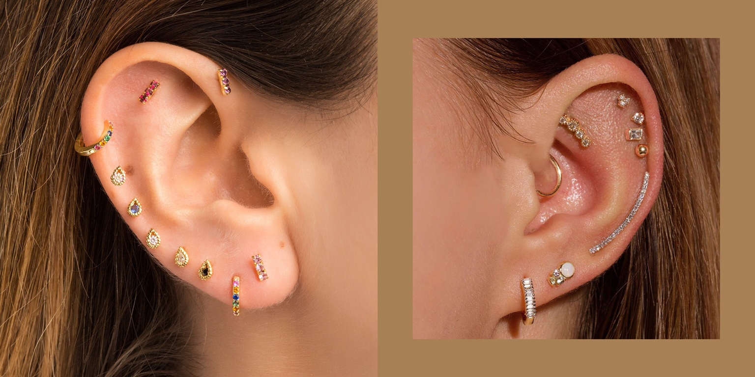 Butuh Ide Posisi Tindikan? Coba Multiple Ear Piercing Minimalis Ini!