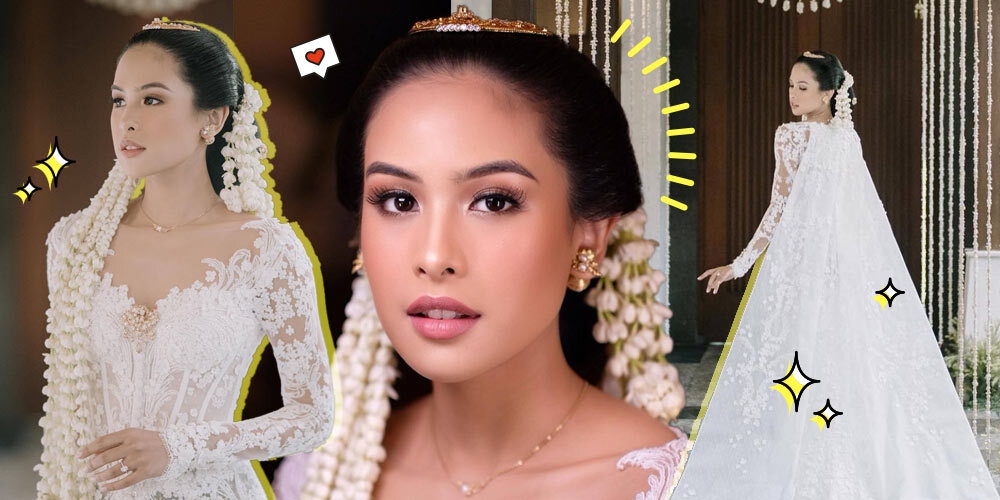 Ini Rahasia Makeup Akad Nikah Maudy Ayunda dari Sang MUA!