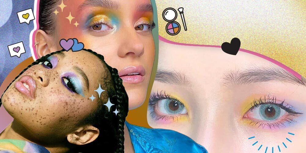 Inspirasi Gaya Watercolor Eyeshadow untuk Tampilan Colorful