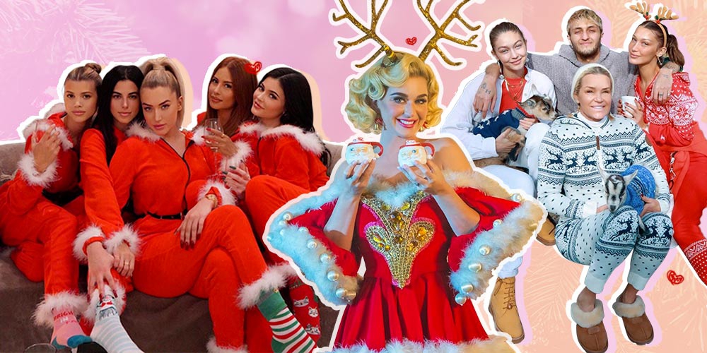 Intip Gaya Seru Selebriti Hollywood saat Merayakan Natal