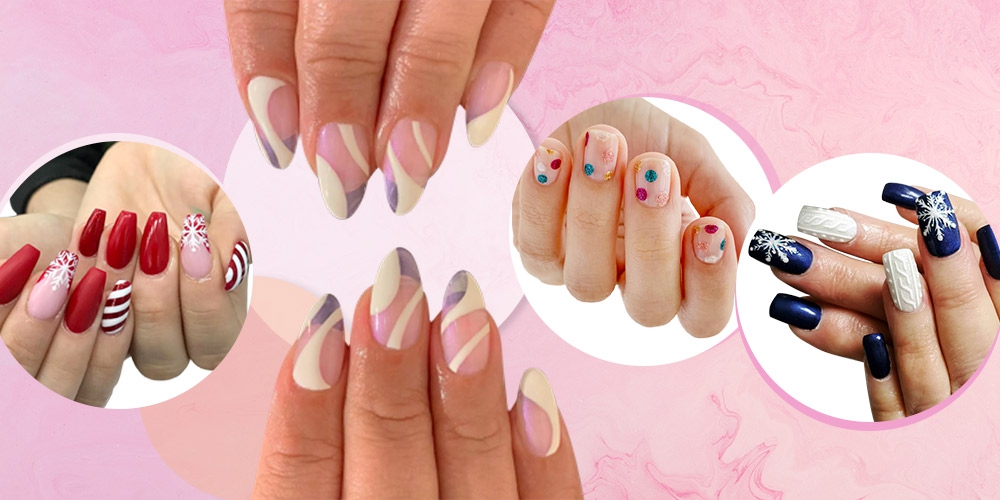 15 Ide Nail Art Bernuansa Festive!