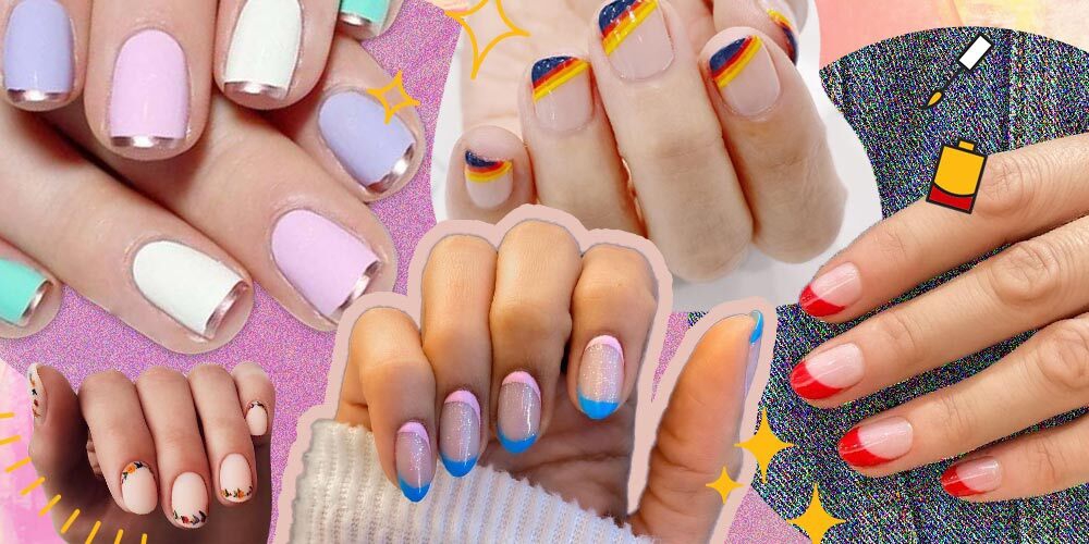 20 French Manicure Warna Seru Yang Bisa Kamu Tiru!