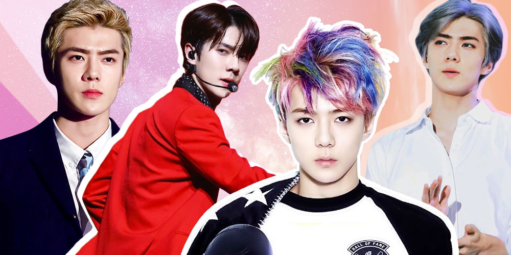 Seksi! Ini 9 Transformasi Warna Rambut Sehun EXO!