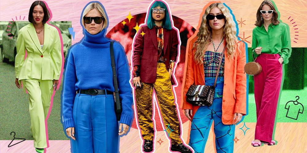 Trik Padu Padan Dengan Celana Panjang Berwarna Menyala