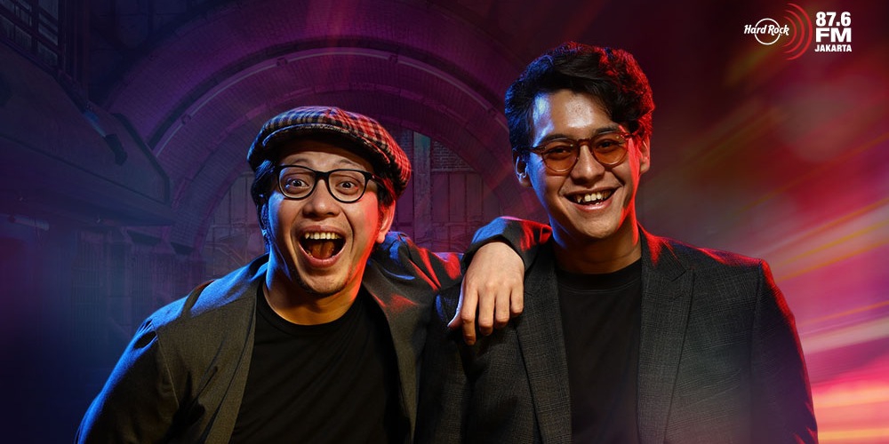 Ardhito Pramono Dan Adit Insomnia Jadi Duo Penyiar di Hard Rock FM!