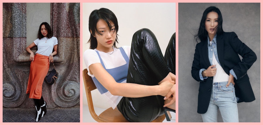 5 Tips Tampil Modis Dengan T-shirt Putih