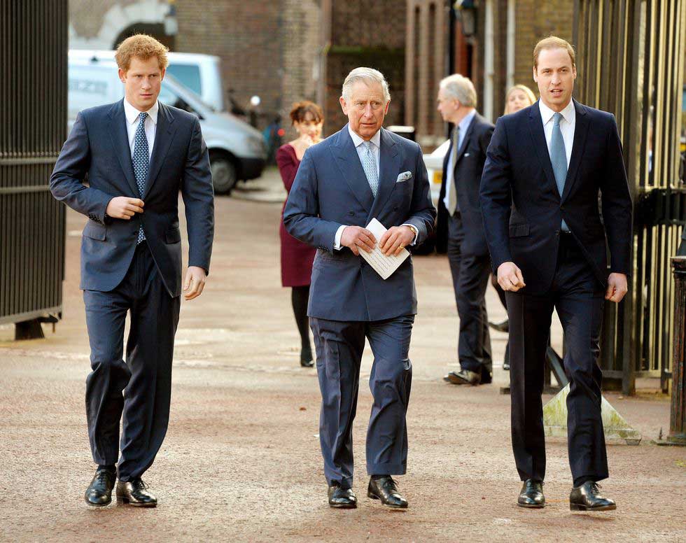 Positif Corona, Prince Charles Sempat Kontak William & Harry