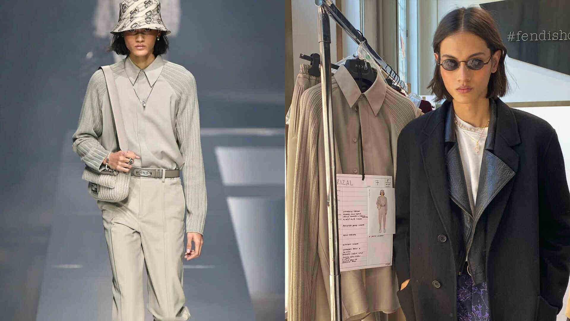 Model Asal Surabaya Tampil Di Milan Fashion Week 2022