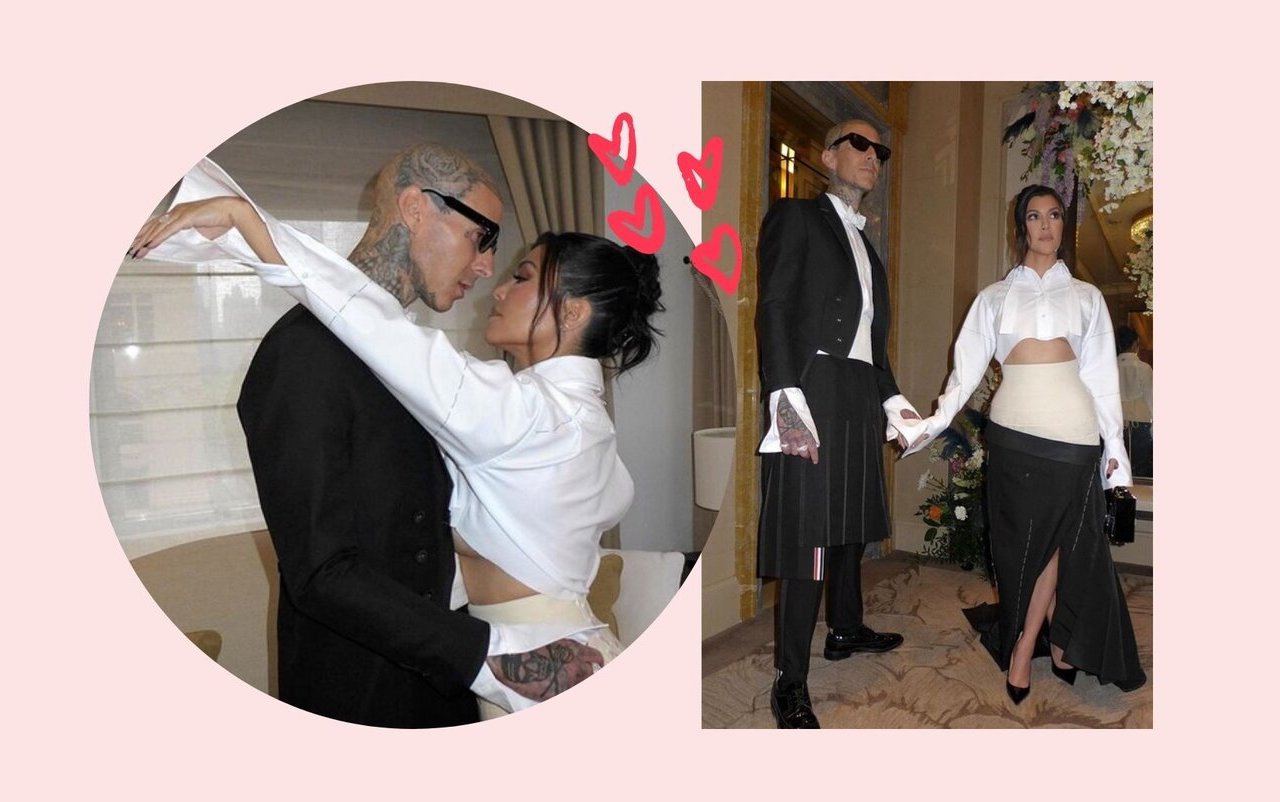 Apakah Travis ke Calabasas untuk Kim Kardashian, bukan Kourtney?