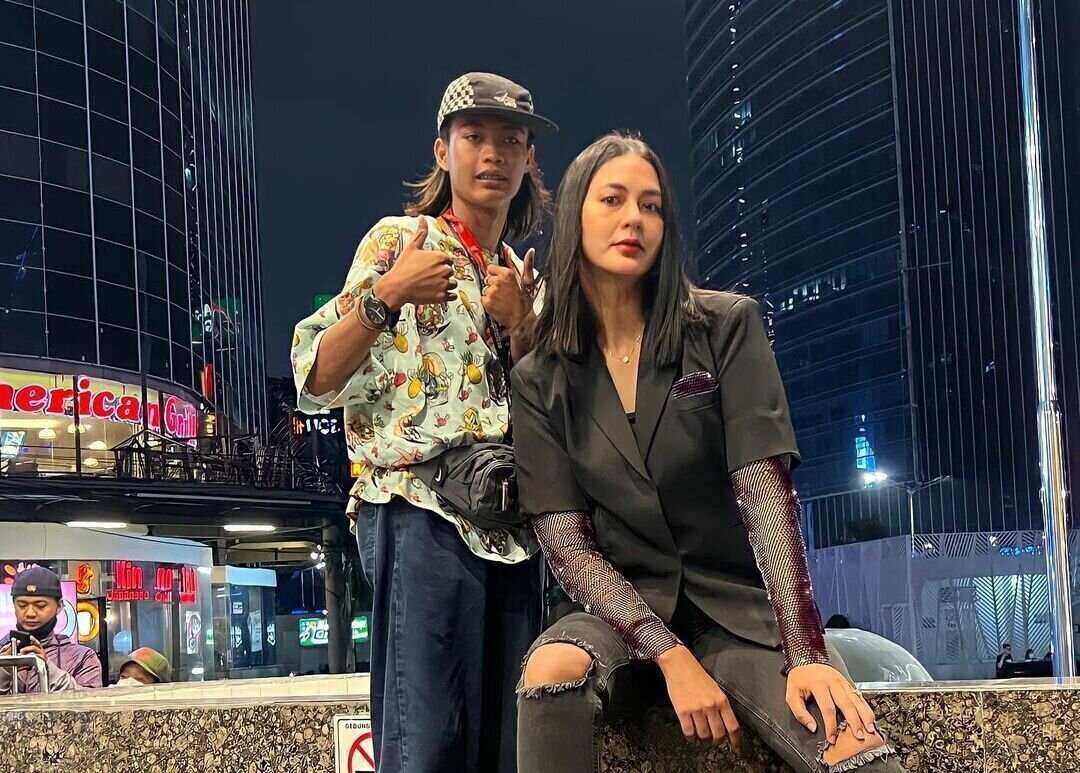 Intip Keseruan Paula Verhoeven di Citayam Fashion Week Catwalk