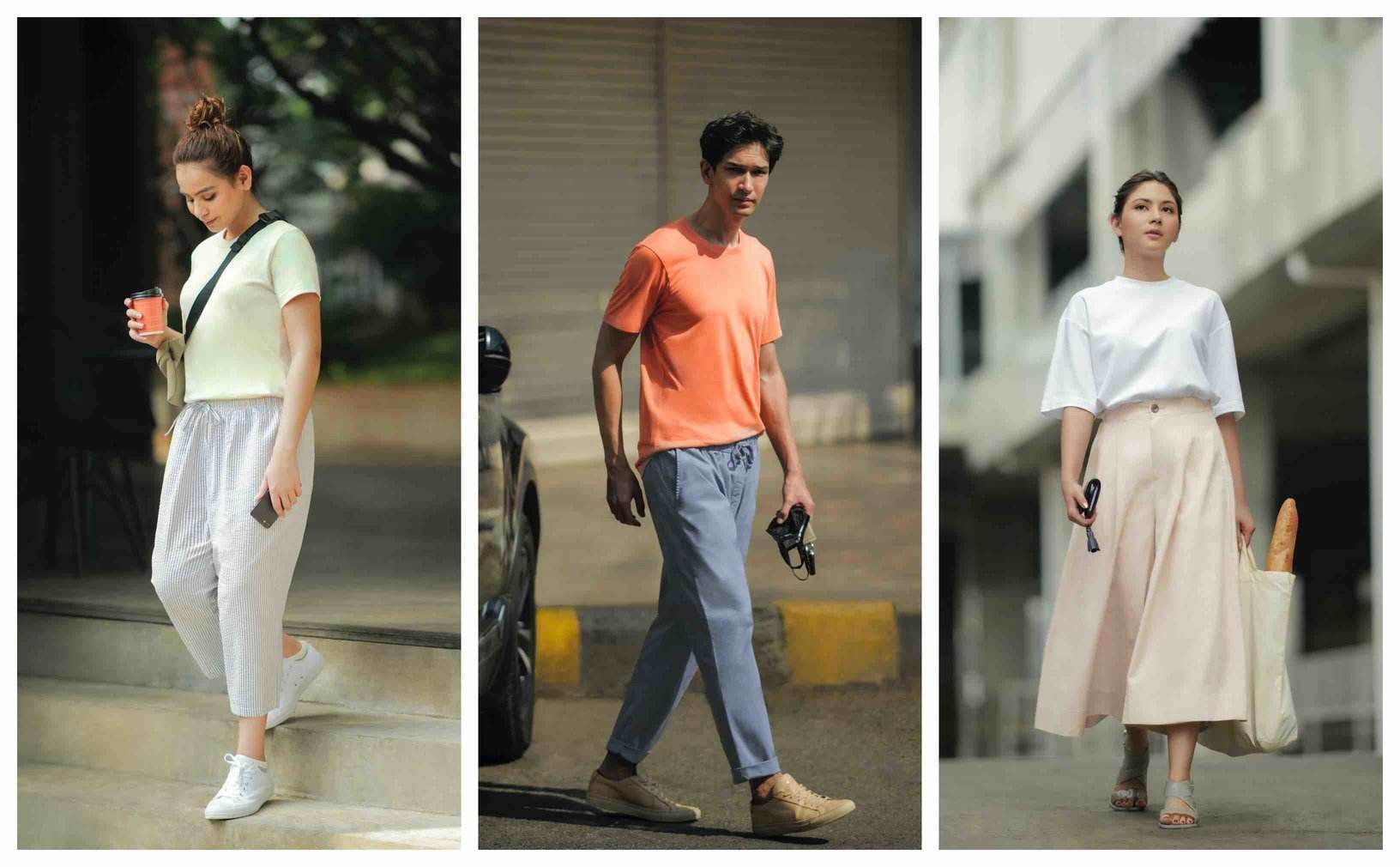 Lirik Gaya One-Mile Wear ala Selebriti Untuk The New Normal 