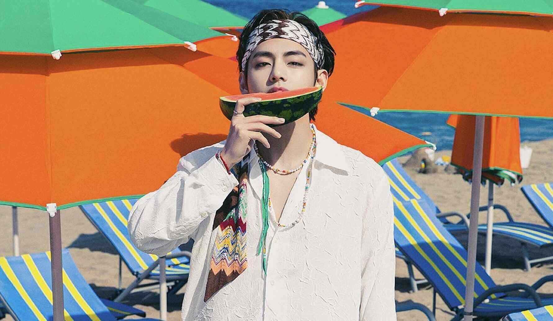 V BTS Jadi Seleb Pria Korea dengan Followers Instagram Terbanyak