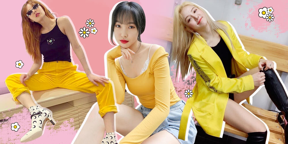 Simak Cara 9 K-Pop Idol Tampil Stylish dengan Warna Kuning!