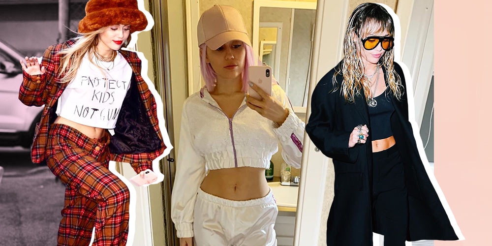 Rekomendasi Paduan Busana Berpotongan Crop Ala Miley Cyrus!