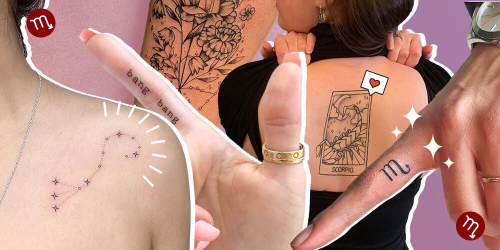 20 Ide Tato Keren Untuk Kamu Zodiak Scorpio